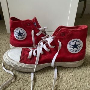 Red converse